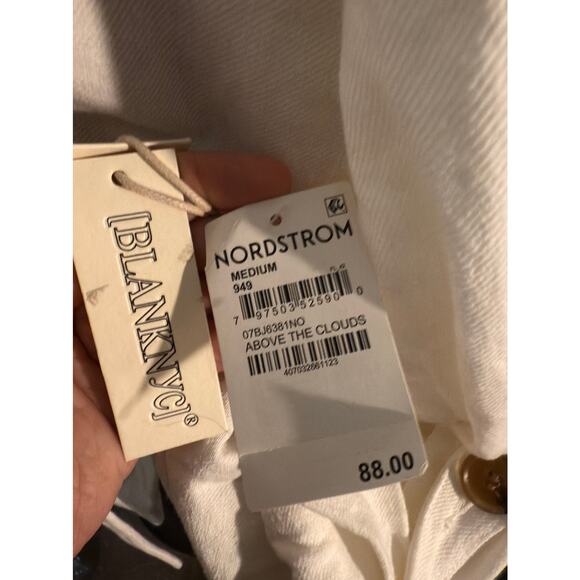 Blank NYC Above the Clouds Cargo Jacket w/Roll tab Sleeves-Nordstrom Med NWT - Picture 2 of 6